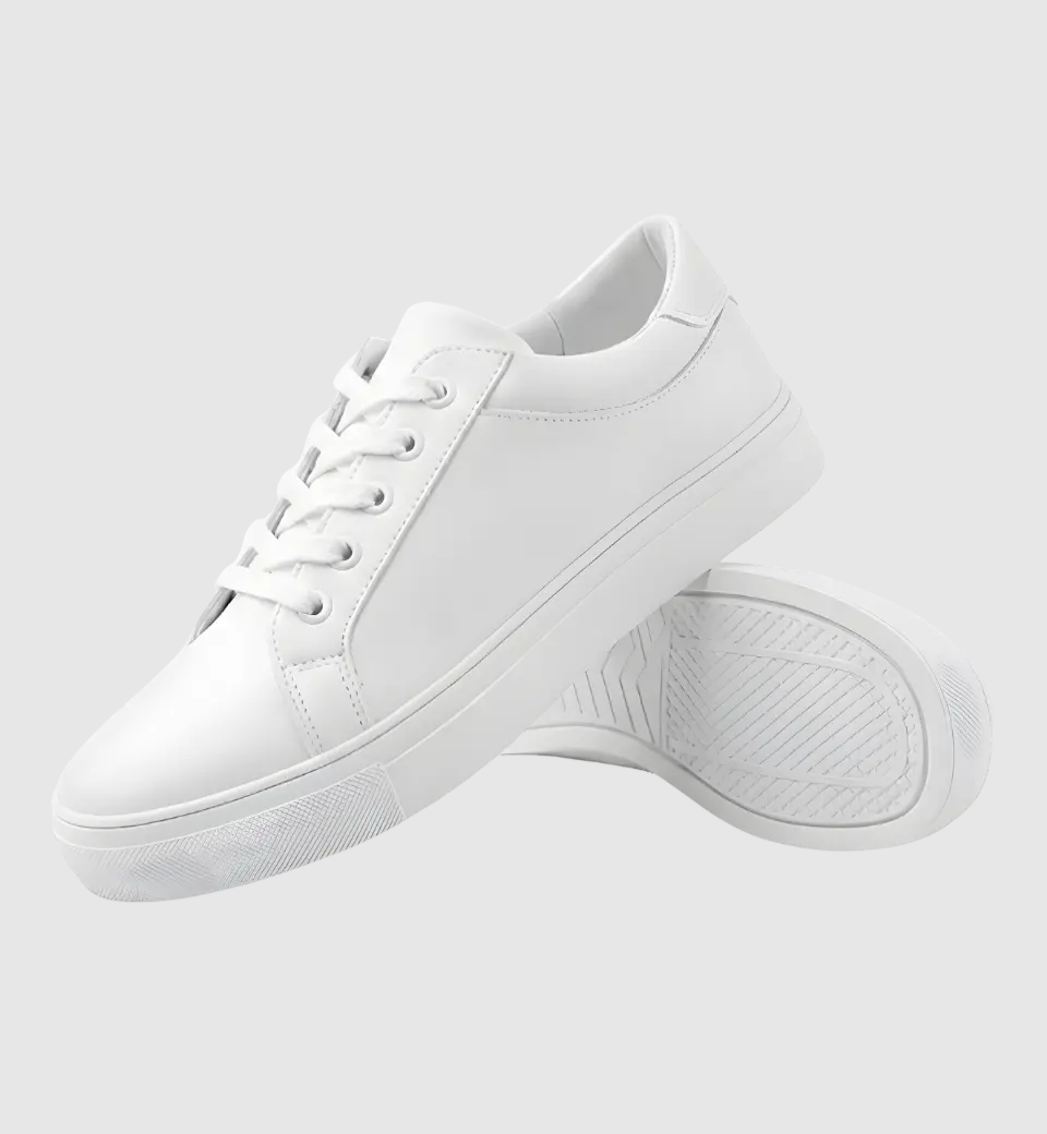 Prime Smooth-Leather Feel Sneakers