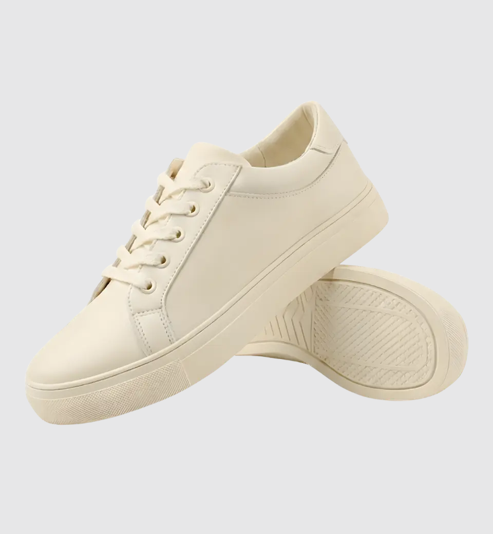 Prime Smooth-Leather Feel Sneakers