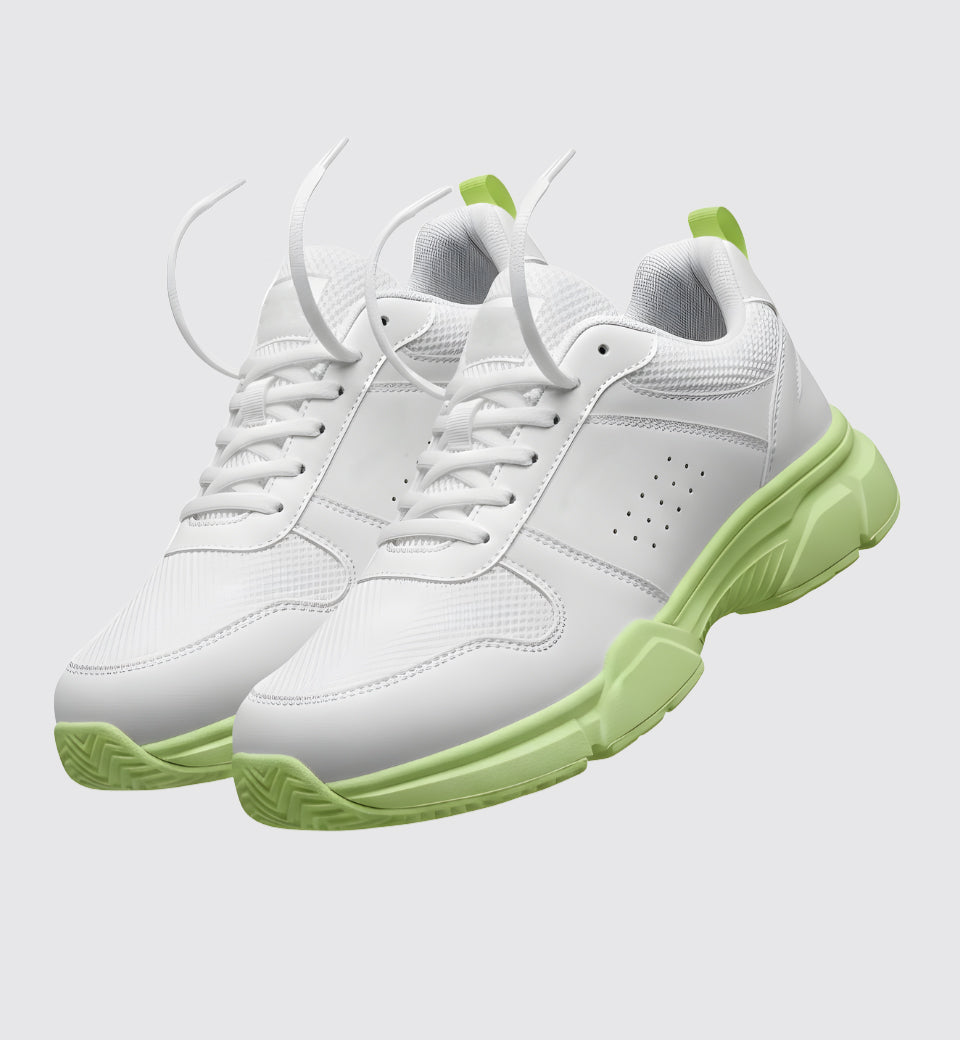 Aero Minimalist Leather Sneakers