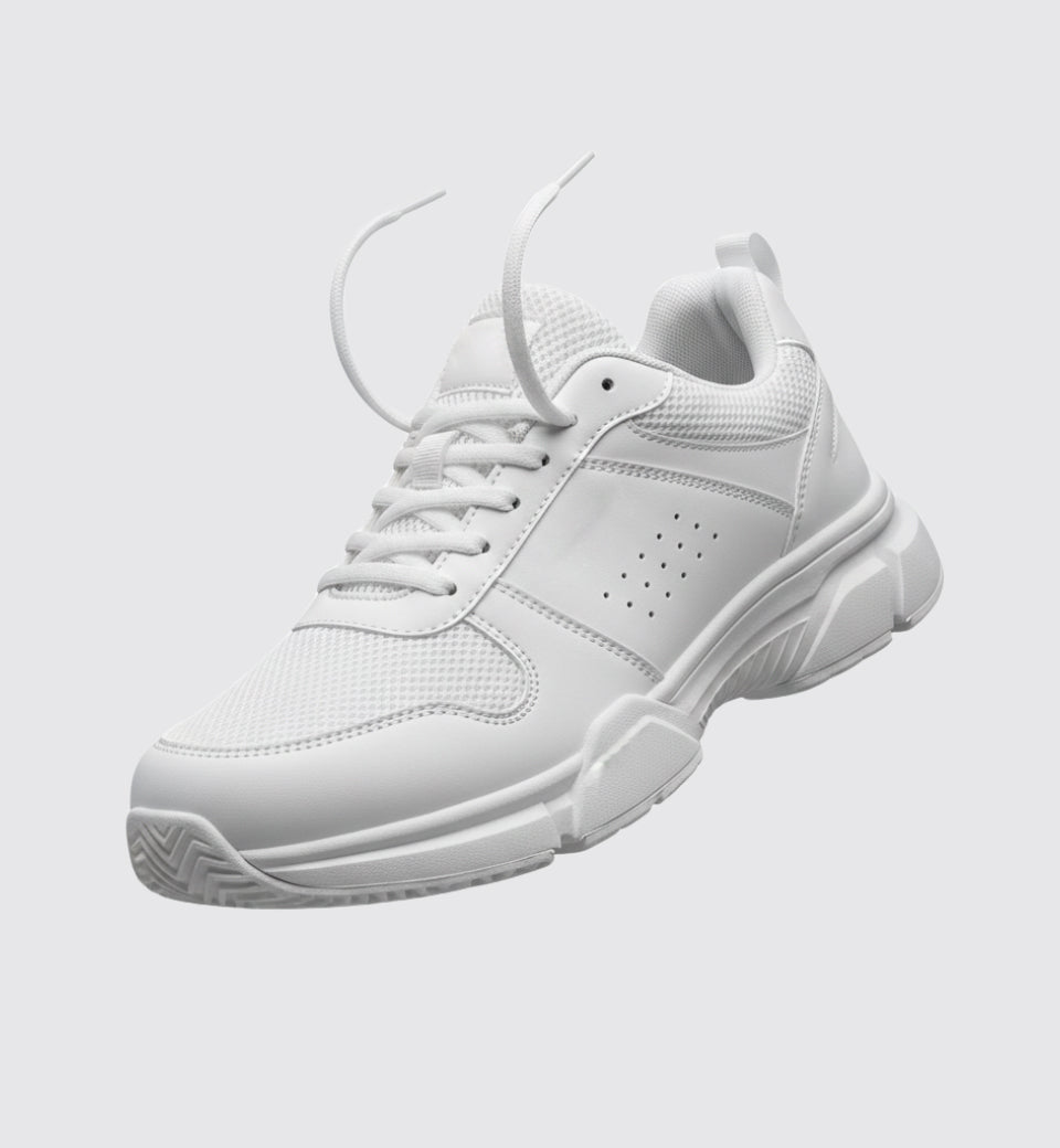 Aero Minimalist Leather Sneakers